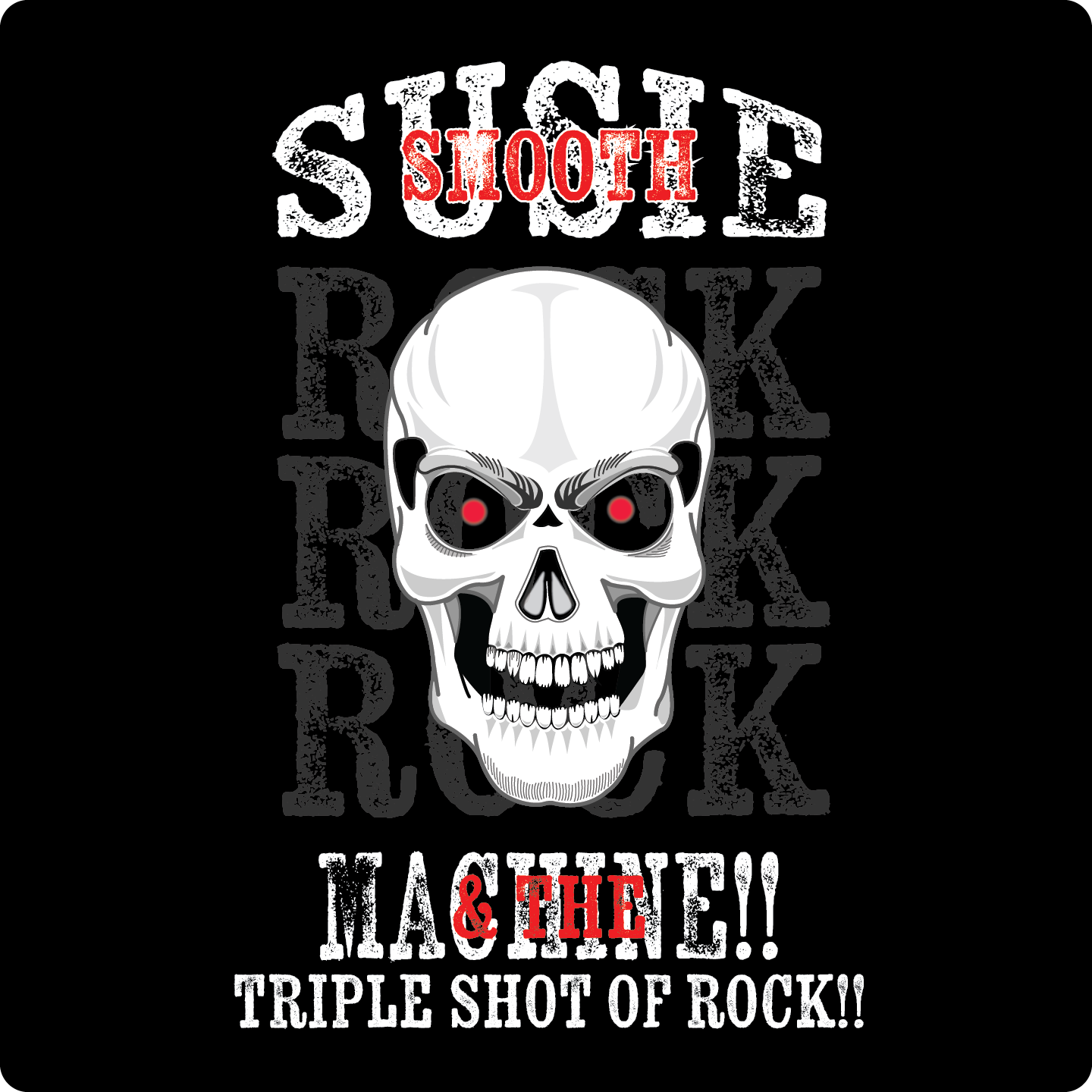 Vintage Rock Tees - Smooth Susie & The Machine