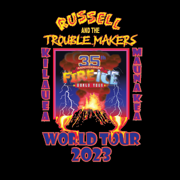 Vintage Rock Tees - Russell & The Trouble Makers