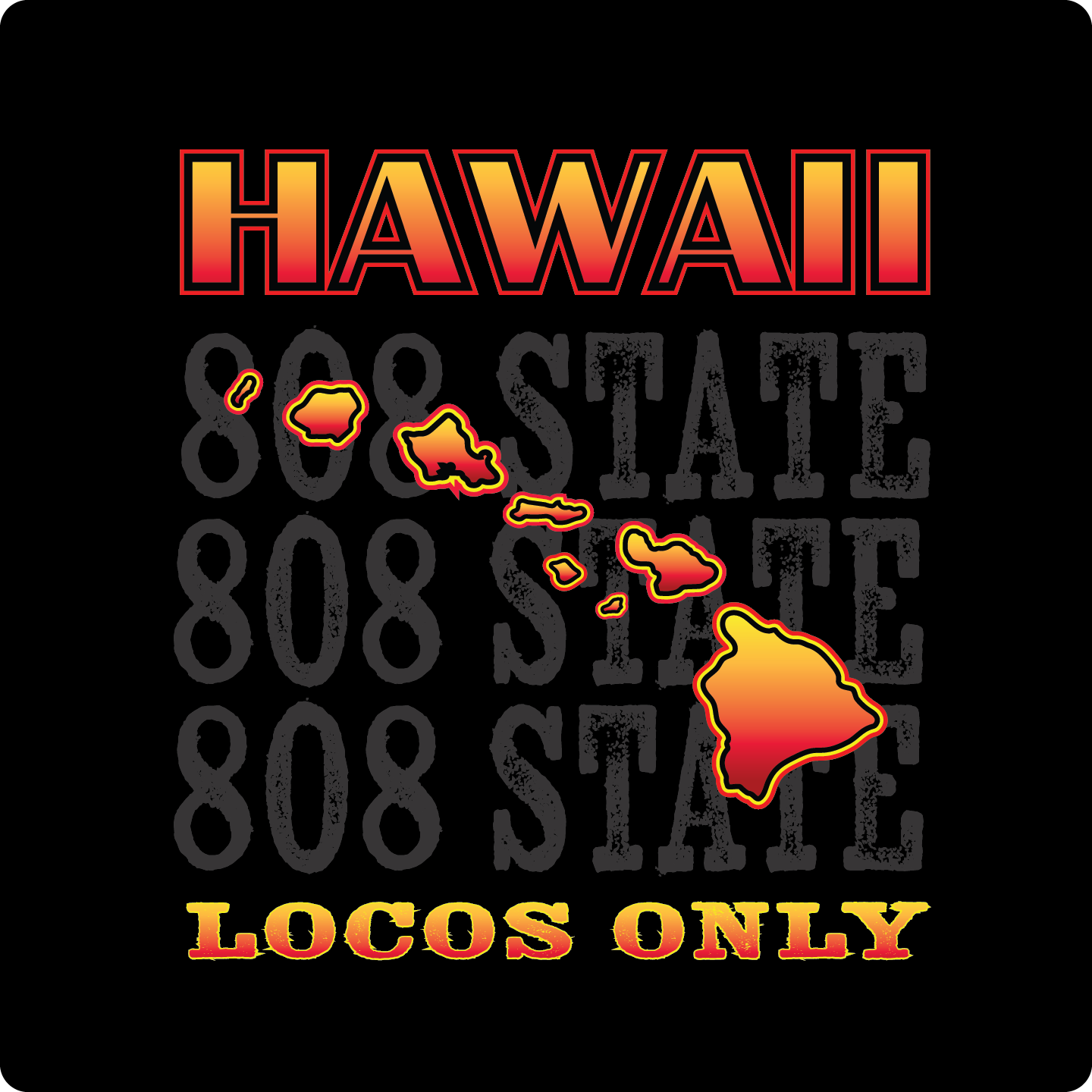 A Hawaiian T Shirt - Locos Only